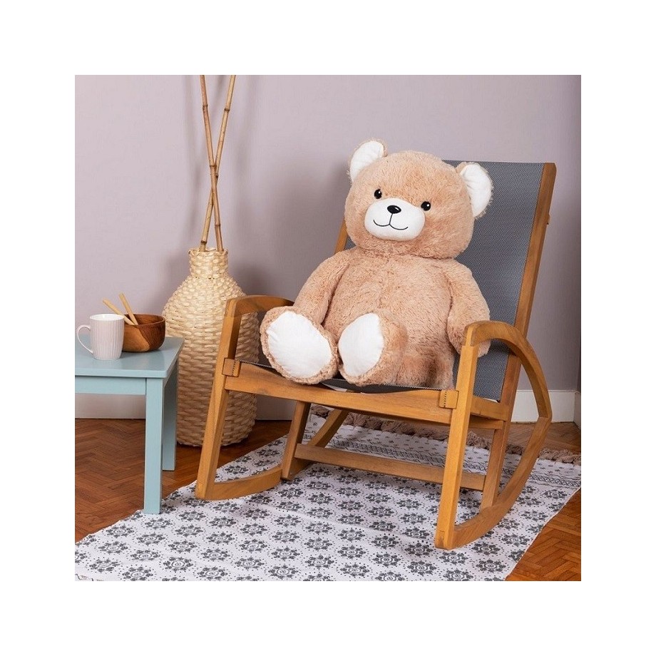 Peluche Made in France - Ours Gaston beige géant-Ours en peluche 100cm