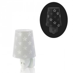 Phosphorescent nightlight Stars Grey