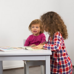 table-grise-enfant-1-4 ans-Montessoru