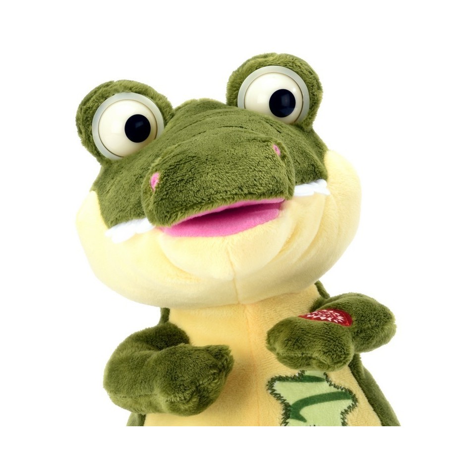 Paulo le Croco peluche interactive - crocodile animé chante et danse