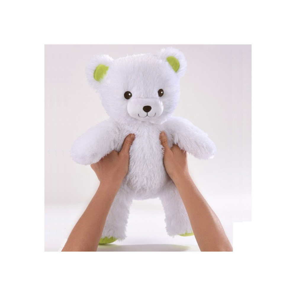 white light up teddy bear