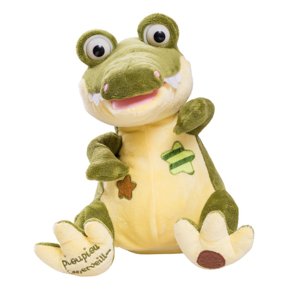 Paulo le Croco peluche interactive - crocodile animé chante et danse