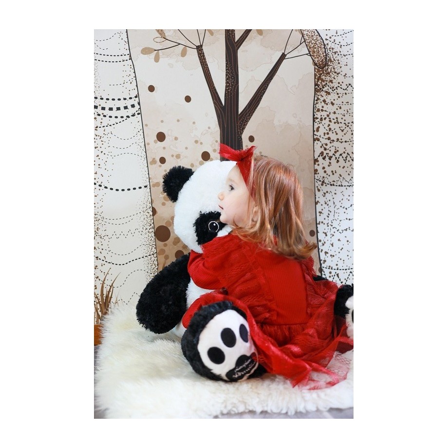 Peluche Made in France - Chouka panda géant - panda en peluche 80cm