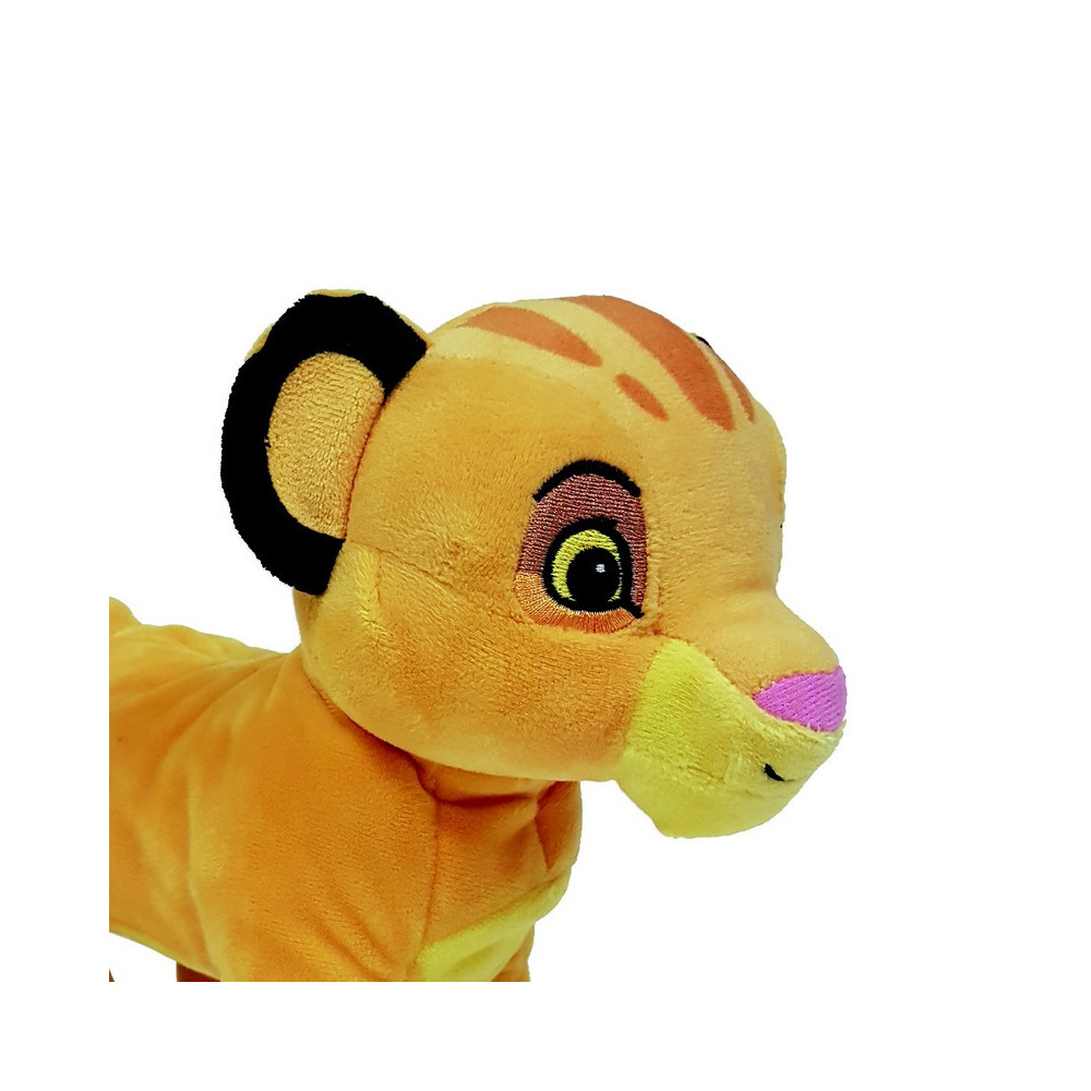 Peluche Animee Simba Hero Du Film Disney Le Roi Lion Marche Rugit