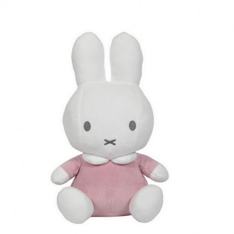 Miffy velvet - 32 cm - pink
