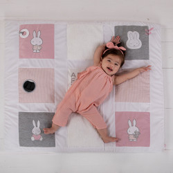 Play mat Miffy striped jersey