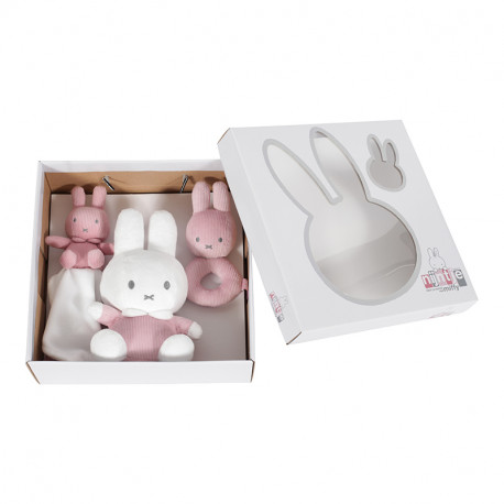 Miffy gift set - pink babyrib
