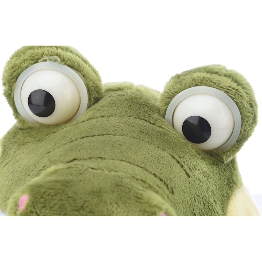 Paulo le Croco peluche interactive - crocodile animé chante et danse