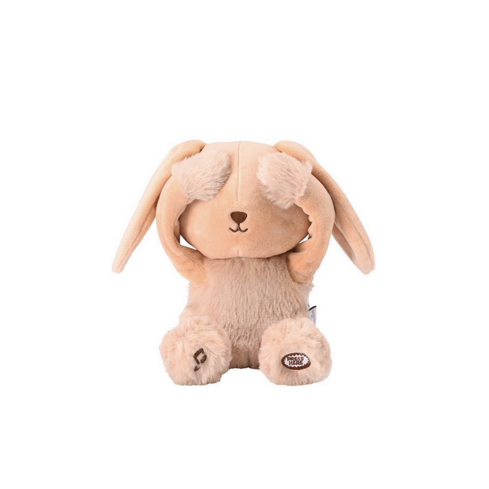 Ours en peluche animé en peluche - Ours coucou interactif - Brown