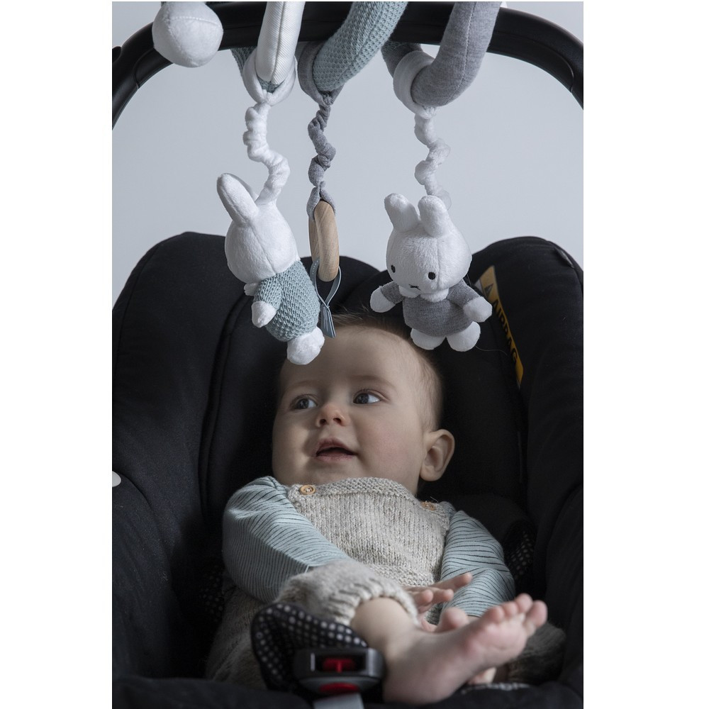 Jouet Spirale D Activites Bebe Vert Amande Lapin Miffy Blanc