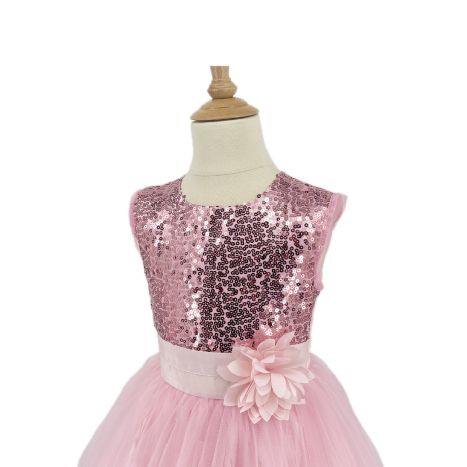 Déguisement Robe de Princesse -Emma - enfant 3-4 ans  - Rose