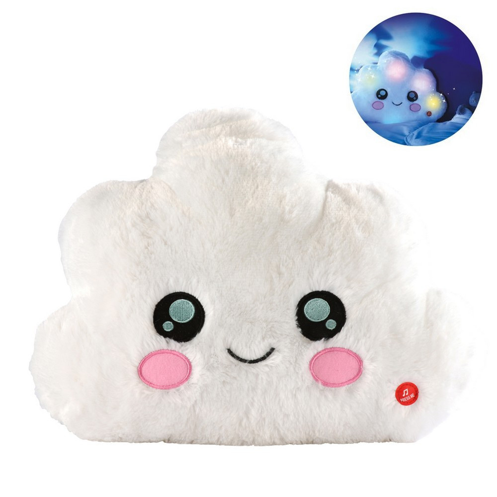 Kawai Coussin Lumineux nuage - peluche veilleuse déco chambre d'enfant