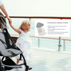 Refreshing stroller mattress