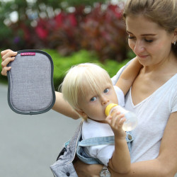 Matelas-rafraîchissant-porte-bébé-Gris