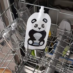 Fill n Squeeze - 6 gourdes avec Zip - collection panda