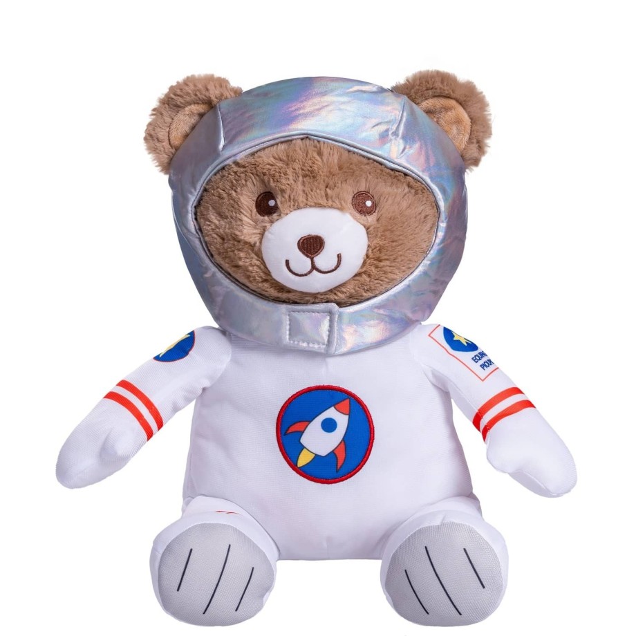Peluche Gaston Astronaute 40cm. Idéal pour découvrir ce métier.
