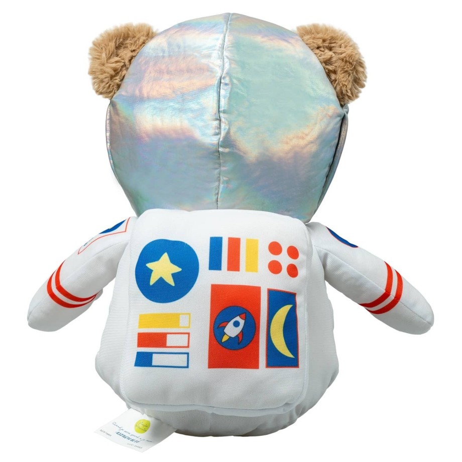 Peluche Gaston Astronaute 40cm. Idéal pour découvrir ce métier.