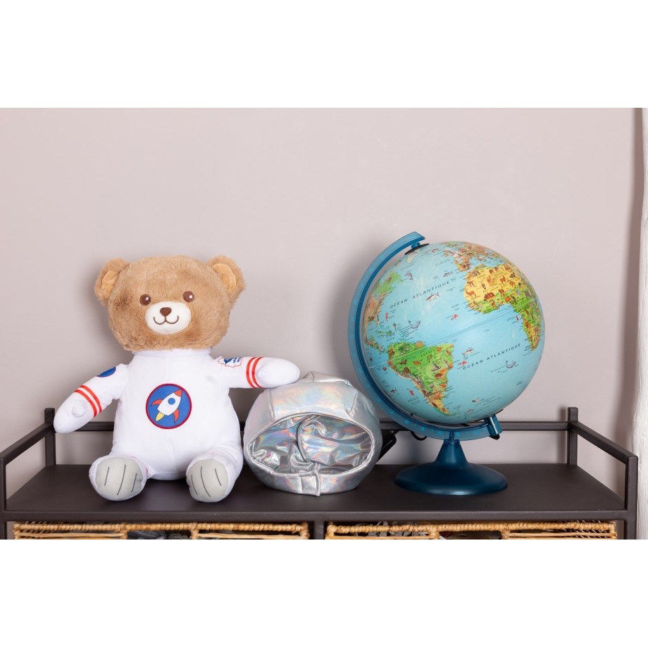 Peluche Gaston Astronaute 40cm. Idéal pour découvrir ce métier.