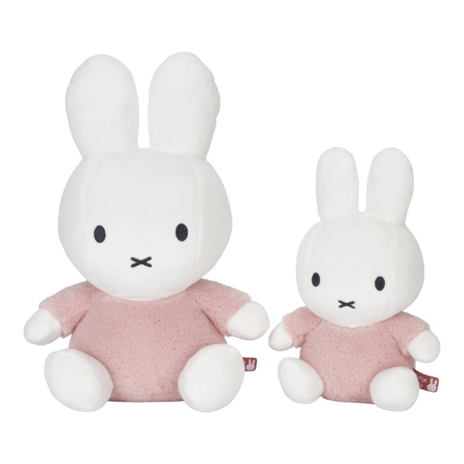 Miffy peluche fluffy rose, peluche 25cm lapin pour cadeau bébé