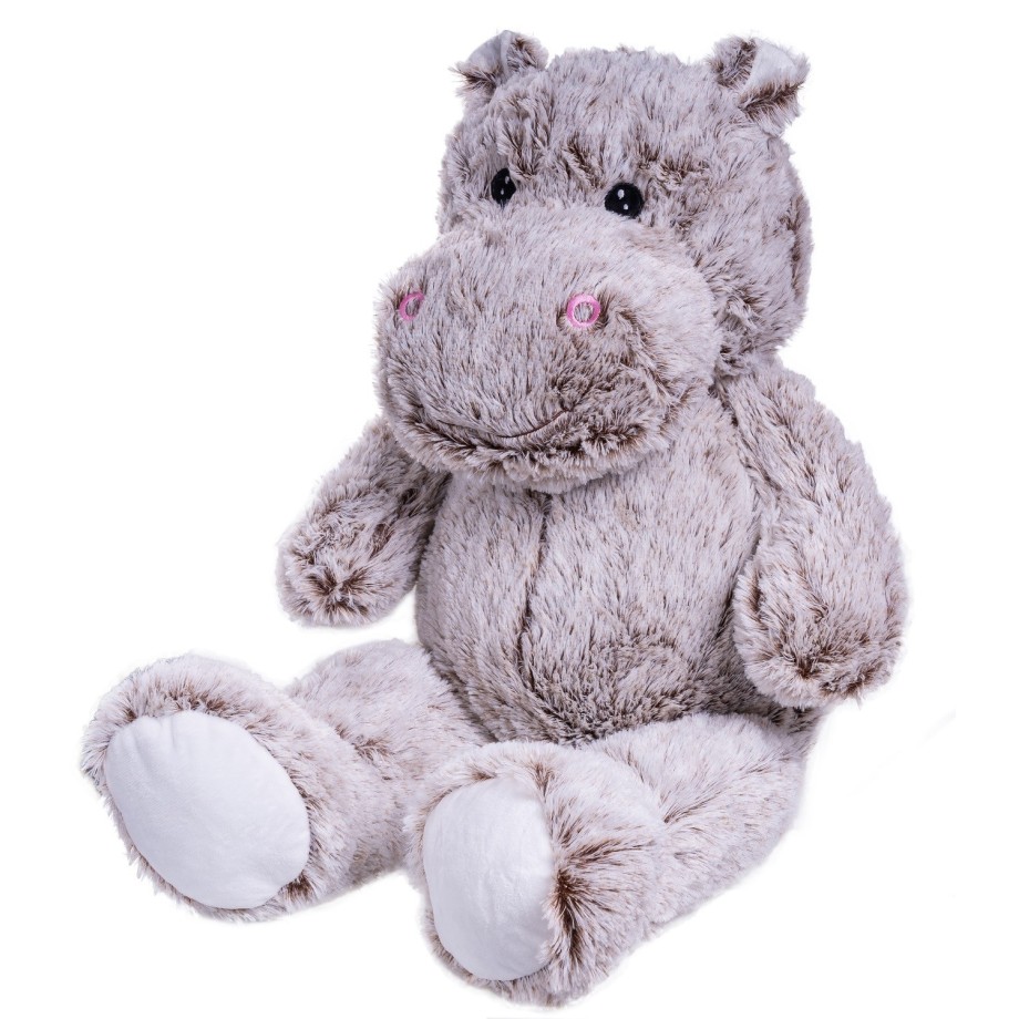 Peluche Made in France - Léo l'hippo géant - hippo en peluche 80cm