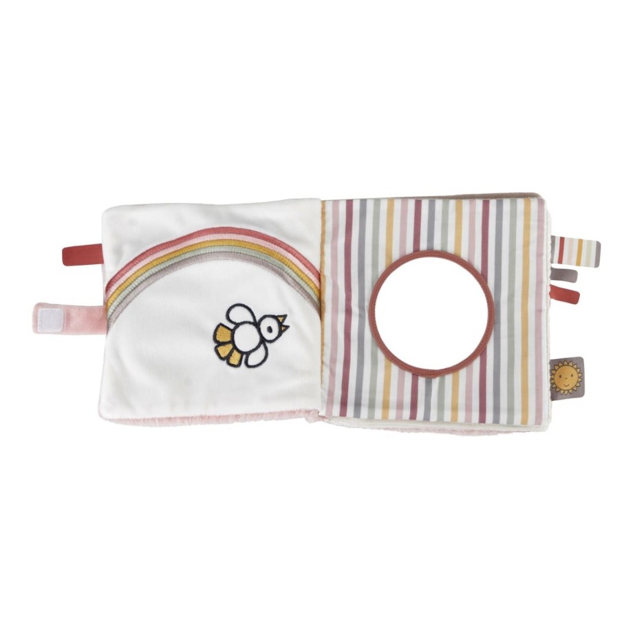 Livre d'activités en tissu Miffy Fluffy rose - jeu d'éveil bébé