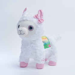 Peluche interactive Popy le Lama