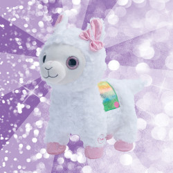 Peluche interactive Popy le Lama