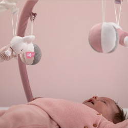 Miffy Rattle striped jersey