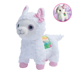 Peluche interactive Popy le Lama