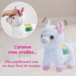 Peluche interactive Popy le Lama