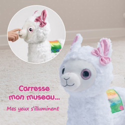 Peluche interactive Popy le Lama