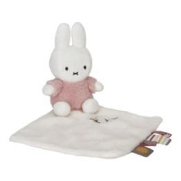Doudou plat  Miffy - Fluffy rose