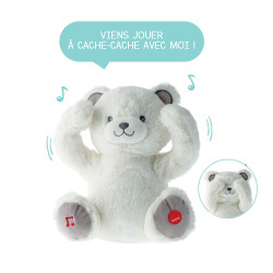 Peluche Coucou et Comptine - Gaston l'ourson