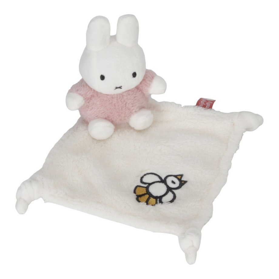 coffret cadeaux miffy fluffy rose - jouet d'activités pour bébé