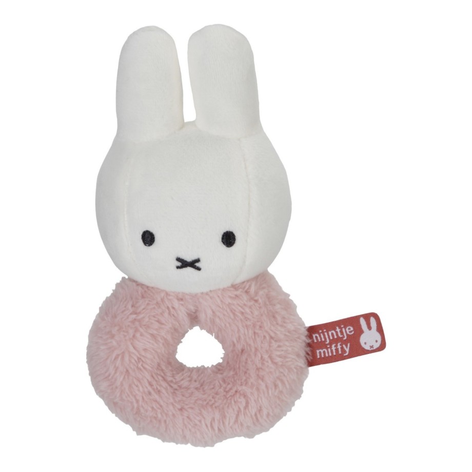 coffret cadeaux miffy fluffy rose - jouet d'activités pour bébé