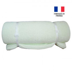 Matelas de voyage en bouclette bambou