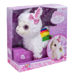 Peluche interactive Popy le Lama