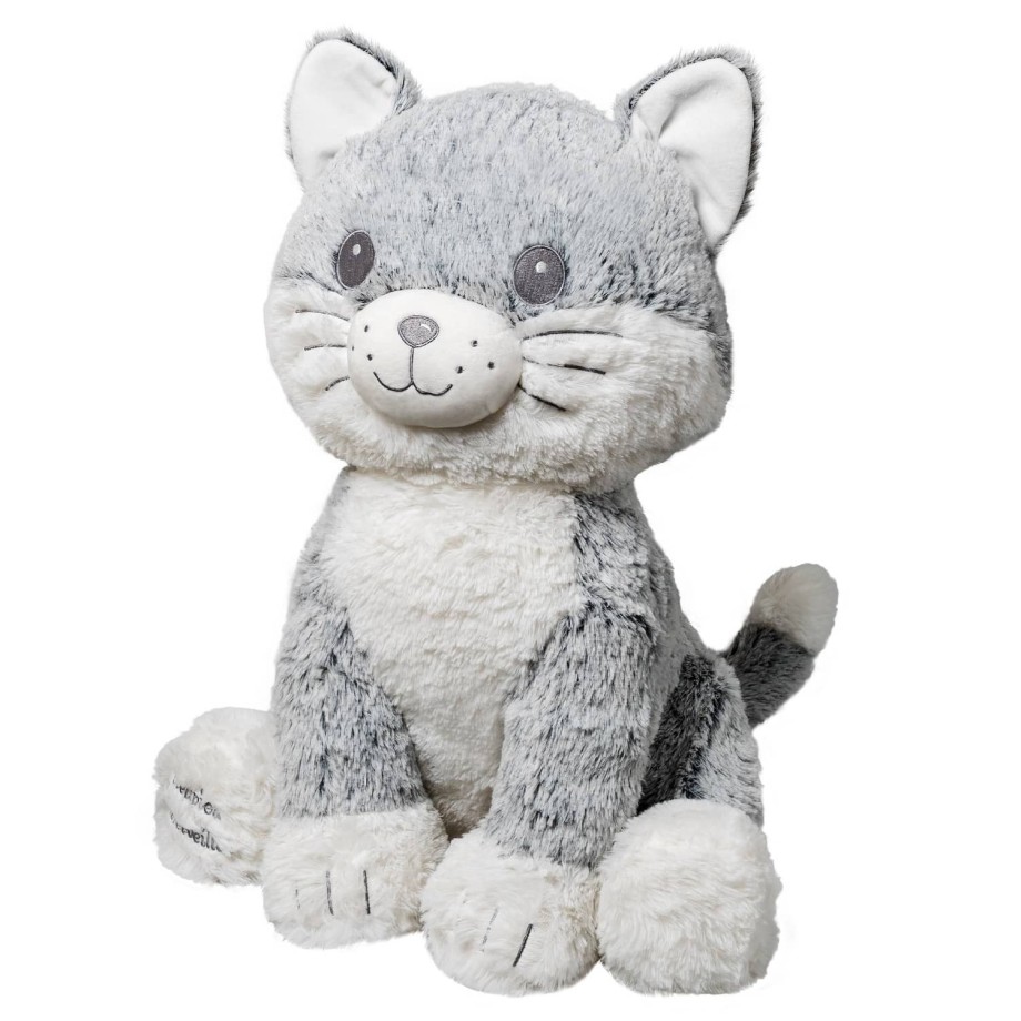 Peluche Géante Made in France - Peluche Moustache le Chat - 50cm