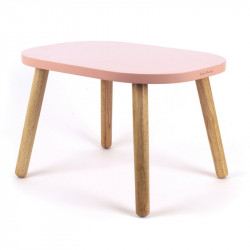 Ensemble Ovaline - Table et Chaises enfant 1-4 ans - Rose