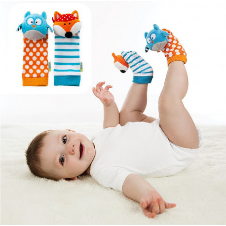 Chaussettes D Eveil Marionnettes Duo Hibou Et Renard Chaussettes D Eveil Marionnettes Duo Hibou Et Renard