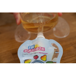 Fill N Squeeze - Kit gourdes réutilisables