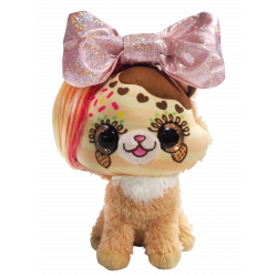 Sprinkle Bow Pet - Chiot beige et chocolat - 18cm