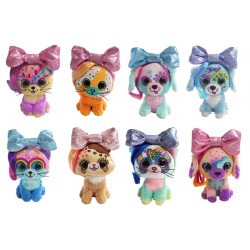 Sprinkle Bow Pet - Chiot beige et chocolat - 18cm