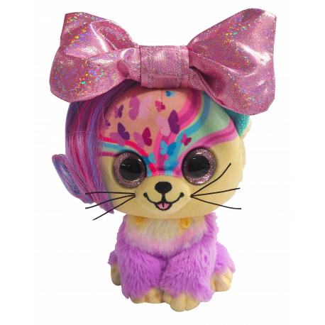 Sprinkle Bow Pet - Chiot beige et chocolat - 18cm