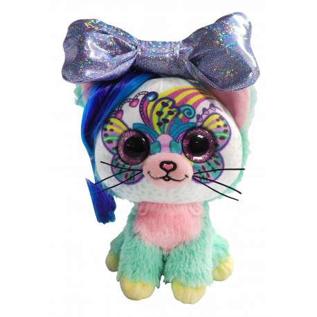 Sprinkle Bow Pet - Chiot beige et chocolat - 18cm