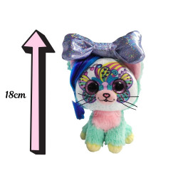 Sprinkle Bow Pet - Chiot beige et chocolat - 18cm