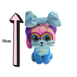 Sprinkle Bow Pet - Chiot beige et chocolat - 18cm