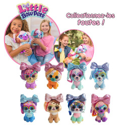 Peluche surprise Frosty - Little Bow Pets - 18cm