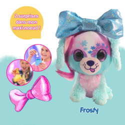 Peluche surprise Frosty - Little Bow Pets - 18cm