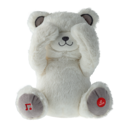 Peluche Coucou et Comptine - Gaston l'ourson